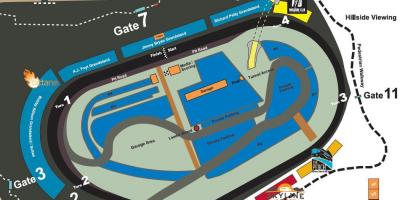 ققنوس raceway نقشه
