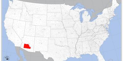 ققنوس نقشه ایالات متحده آمریکا