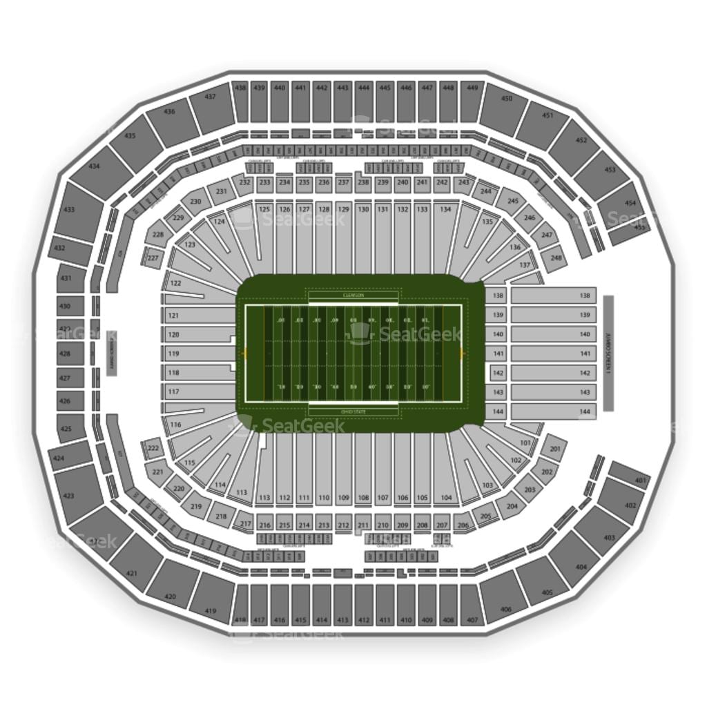 Arizona Cardinals صندلی نقشه