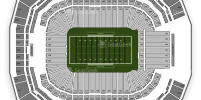 Arizona Cardinals صندلی نقشه